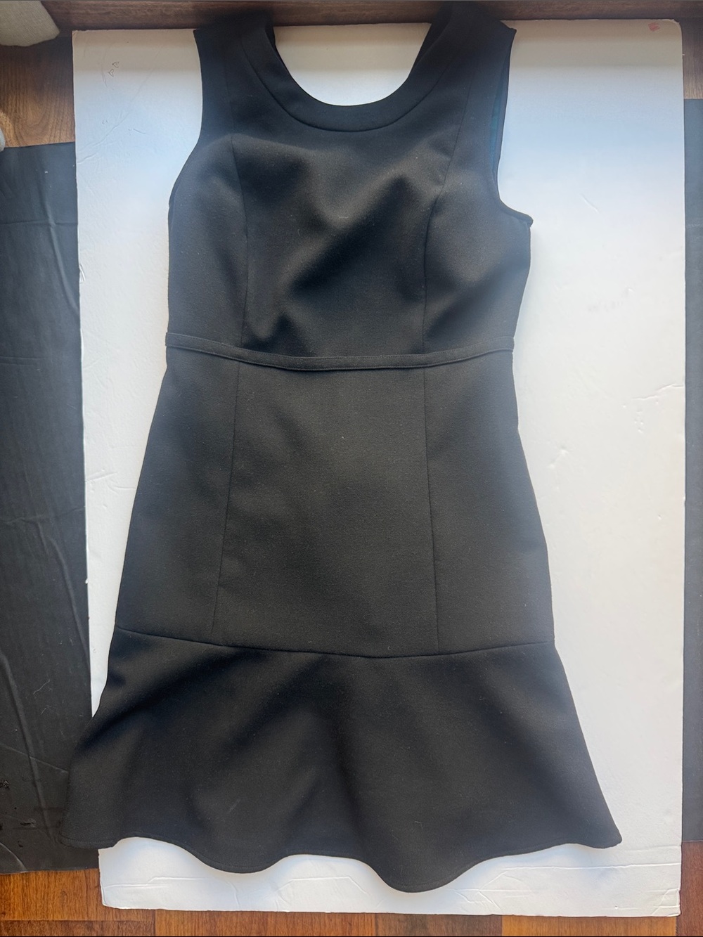 Vineyard Vines Black Sleeveless Fit-and-Flare Dress